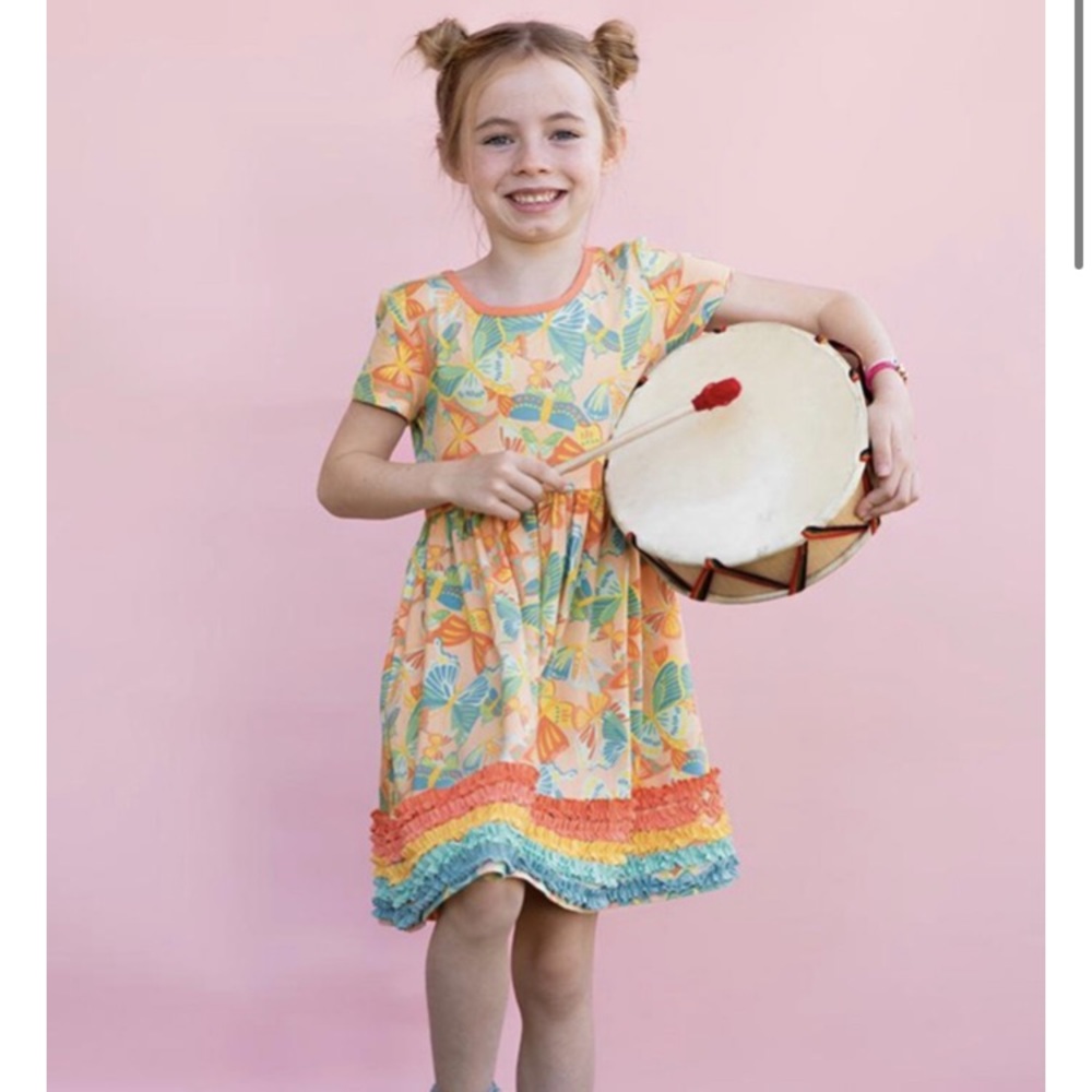 Matilda Jane Dream Chaser butterfly dress 12-18M